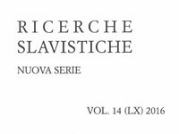 Paper by Vesna Badurina Stipčević, Ph.D. Published in the Italian Slavic Journal Ricerche slavistiche